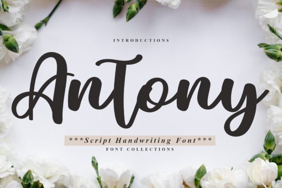 Antony: A Playful Handwritten Font for Web Design