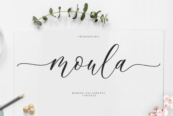 Bringing Elegance to Handmade Creations with Moula Font