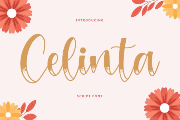 Celinta: A Flowing Script Font for Handmade Creations
