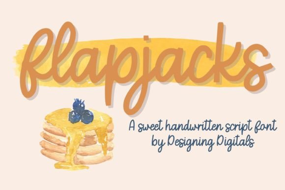 Flapjacks Font for Eye-Catching Design