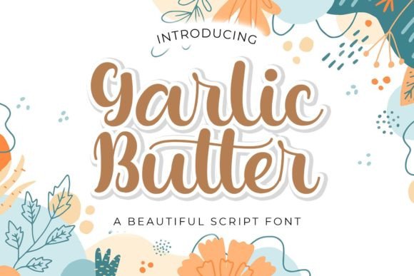 Garlic Butter: A Sweet Script Font for Digital Design