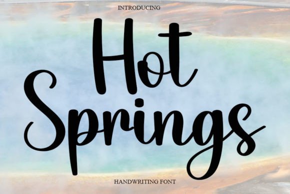 Hot Springs Font for Web Design