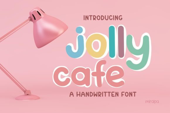 Jolly Cafe: A Handwritten Font for Friendly Editorial Design