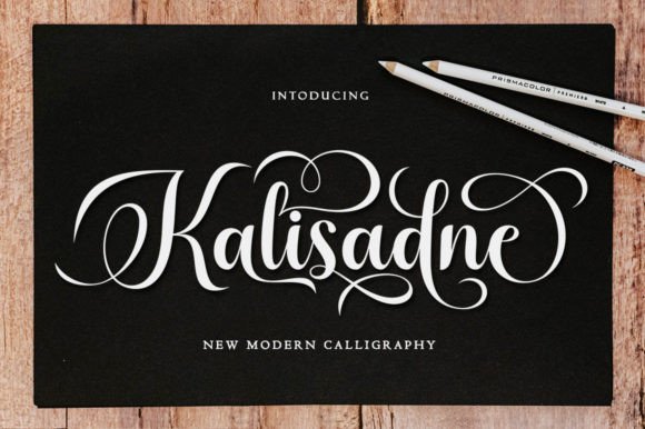 Kalisadne: A Script Font for Modern Branding