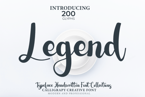 Legend: A Handwritten Font for Creative Branding