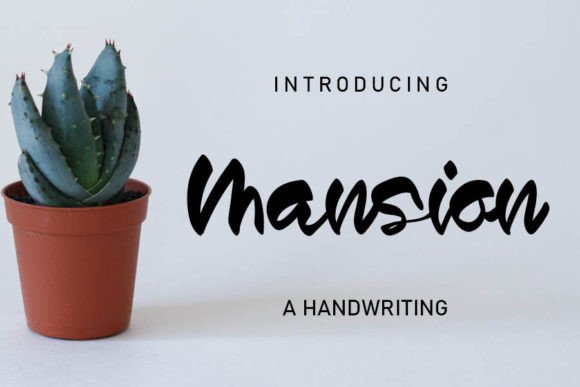 Mansion Font for a Polished Brand Look
