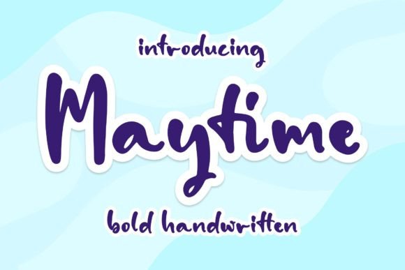 Maytime Font: A Bold Choice for Modern Campaign Design