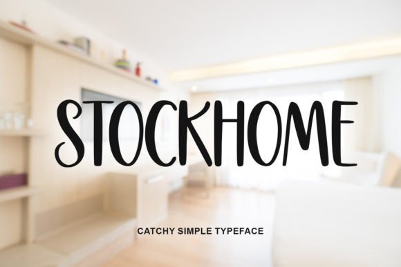 Stockhome: A Script Font for Modern Branding