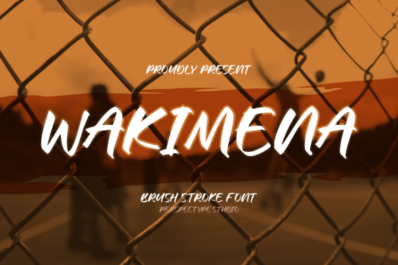 Wakimena Font for Branding Projects