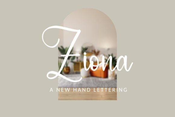 Ziona Font for Romantic Branding Projects